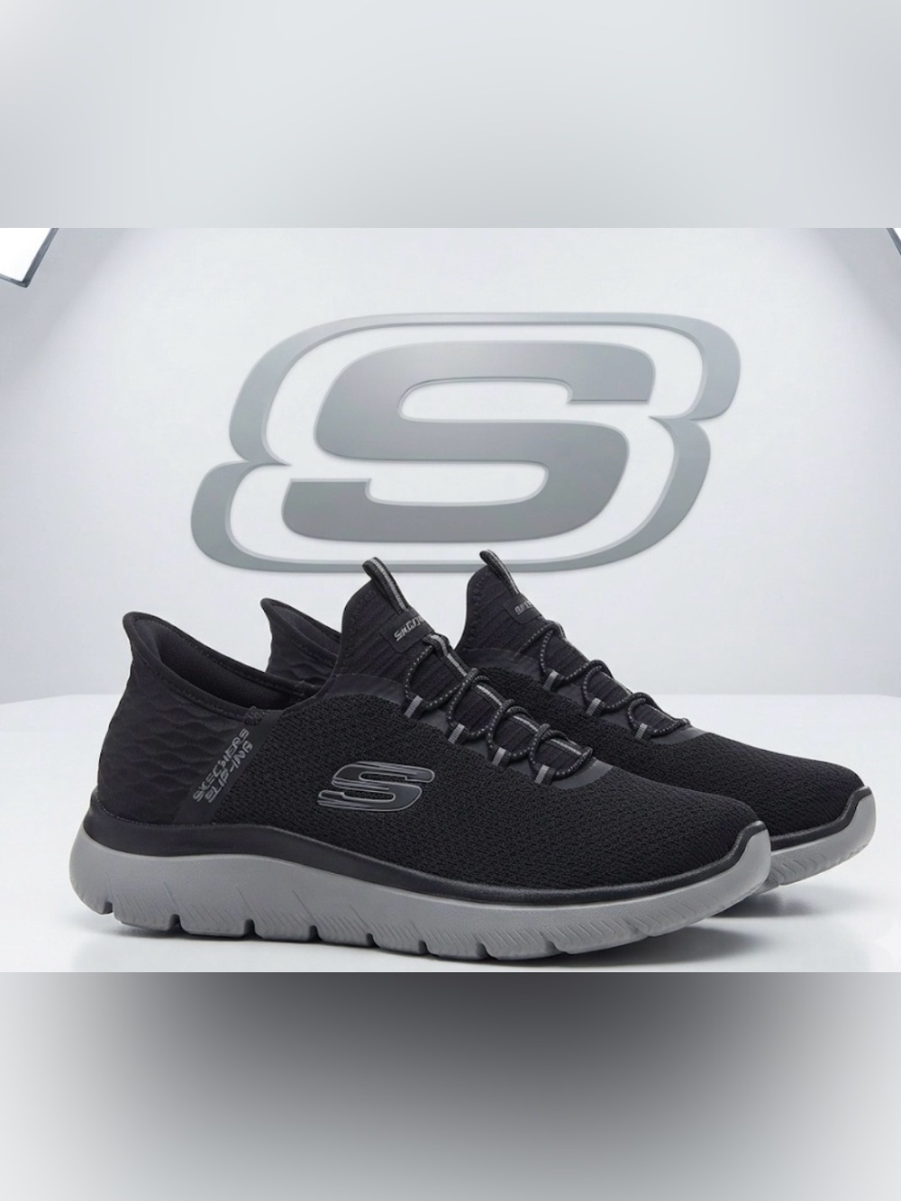 Authentic Skechers slip-ins air cooled memory foam signature sneakers mens sz 12